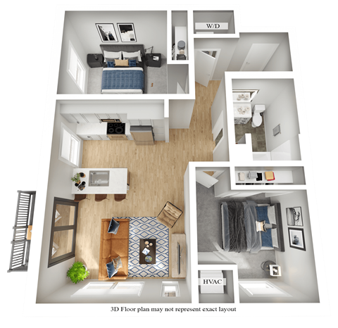 Lago Apartments Floor Plan
